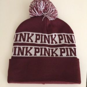 PINK beanie